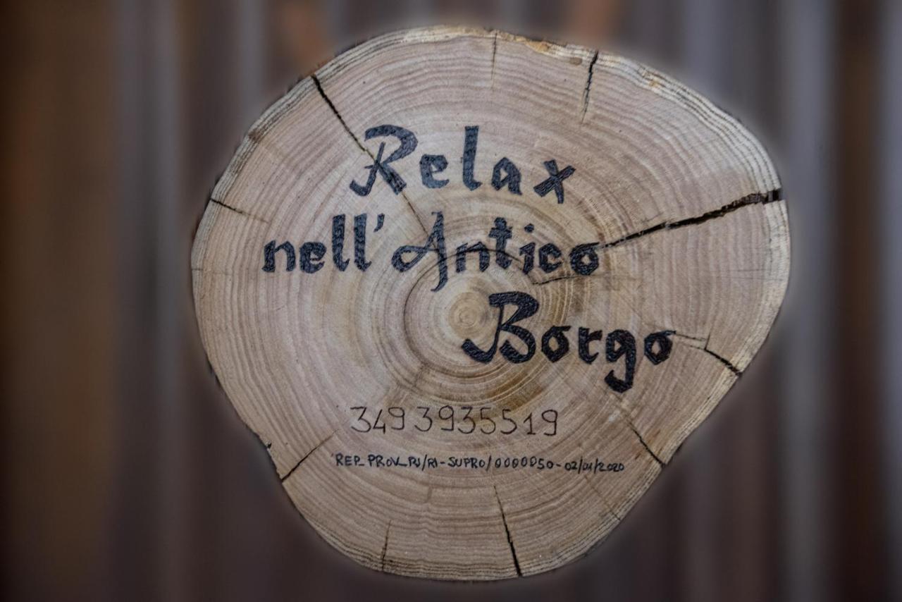 Вилла Relax Nell' Antico Borgo Casperia Экстерьер фото